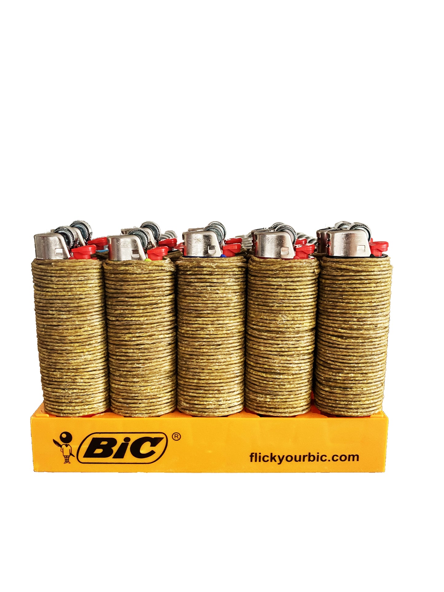 50 Pack Double Wrapped Hemp Wick Lighter (19 Feet of Wick Per Lighter) –  thehealthylighter